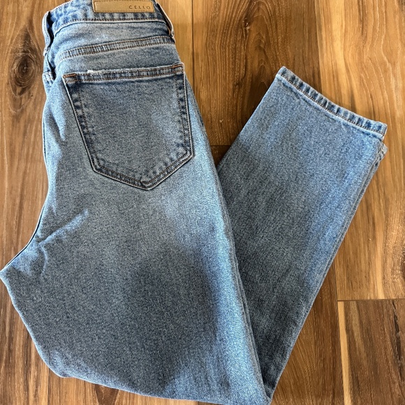 Cello Jeans Straight Leg Size 7 - Picture 2 of 5